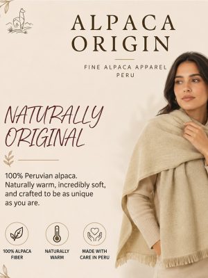 Alpaca Origin Heritage Scarf